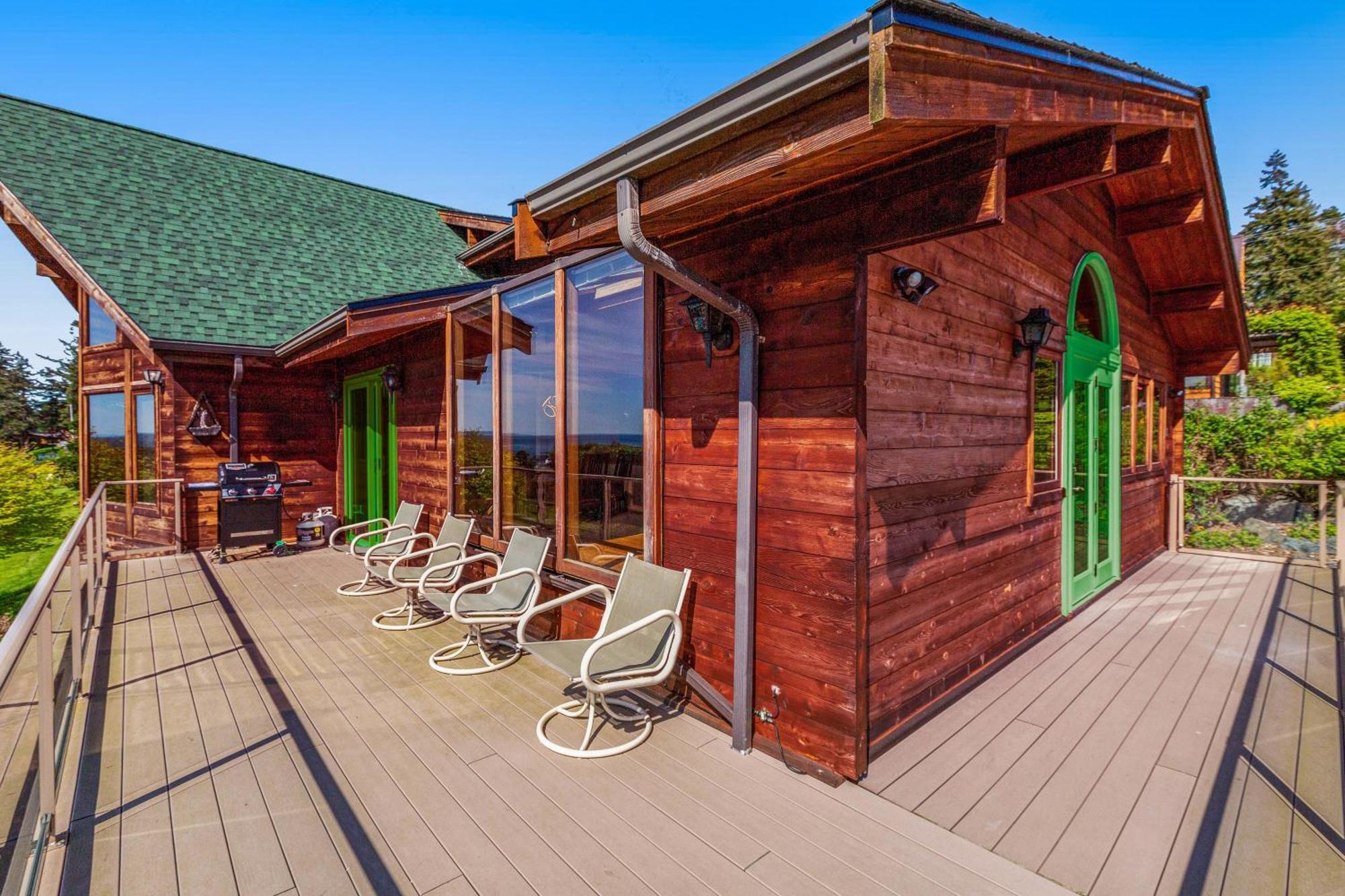Whidbey Cedar Sunsets Villa Freeland Exterior photo